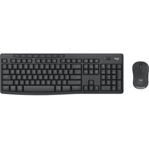 Logitech MK370 Combo for Business clavier Souris incluse Bureau RF sans fil + Bluetooth QWERTY Espagnole Graphite