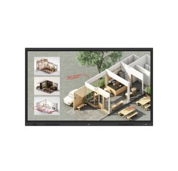 LG CreateBoard Standard lavagna interattiva 165,1 cm (65") 3840 x 2160 Pixel Touch screen Nero