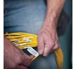 DYMO Rhino 4200 Industrial Label Maker Kit Case | QWERTY Keyboard & Time-Saving Hot Keys | Durable Label Printer for Job Sites and Heavy-Duty Labelling Jobs