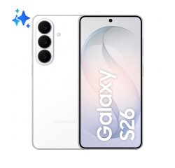 Samsung Galaxy S26 16 cm (6.3") Double SIM Android 16.0 5G USB Type-C 12 Go 256 Go 4300 mAh Blanc