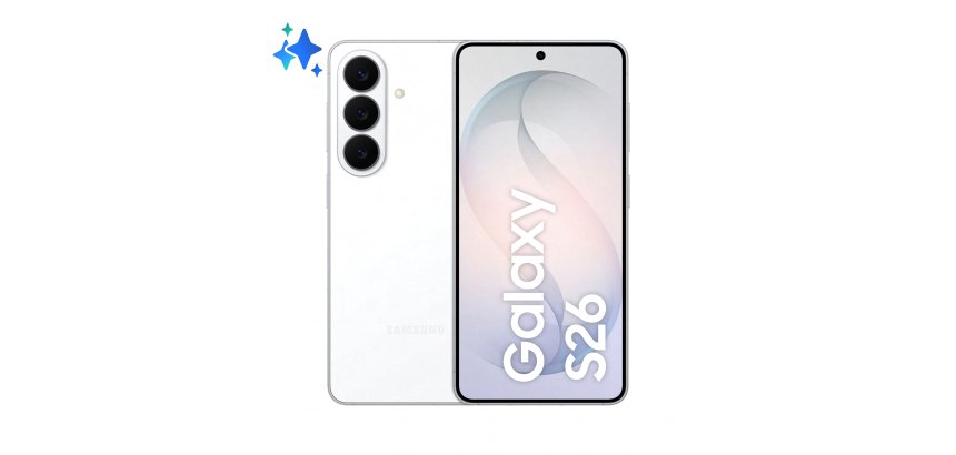 Samsung Galaxy S26 16 cm (6.3") Double SIM Android 16.0 5G USB Type-C 12 Go 512 Go 4300 mAh Blanc