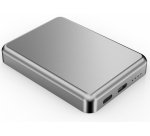 BIG BEN FPMSPBMINI5A15WS chargeur d'appareils mobiles Smartphone Argent USB Recharge sans fil Charge rapide Intérieure