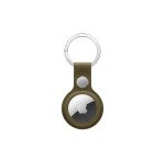 Apple FineWoven AirTag-sleutelhanger - Donker olijfgroen