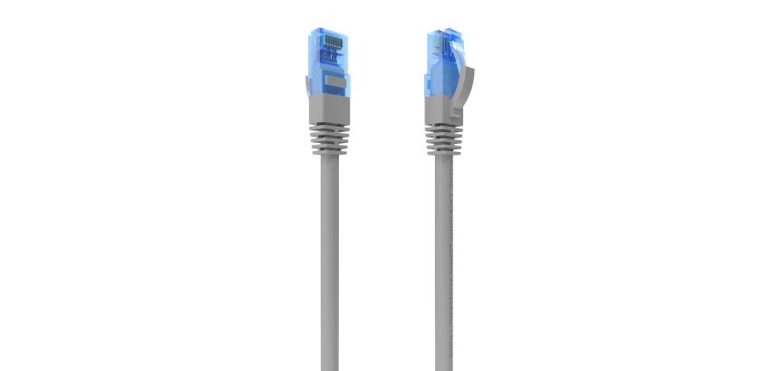 AISENS Cable De Red Latiguillo RJ45 Cat.6 UTP AWG26 CCA, Gris, 2.0 m