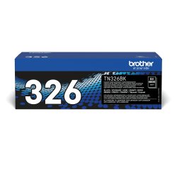 Brother TN-326BK cartuccia toner 1 pz Originale Nero