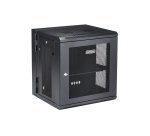 StarTech.com Armadio Rack 19" 12U a Muro - Server Rack 19 pollici a 4 montanti con cerniere - Rack Dati Ventilato con Ripiano 1U e Pannelli Laterali Rimovibili per apparecchiature dati/AV/elettroniche/informatiche