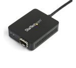 StarTech.com Convertisseur USB 3.0 vers Fibre Optique - Adaptateur compacte USB vers Open SFP - USB vers Adaptateur Réseau Gigabit - Adaptateur USB 3.0 Fibre Optique Multi Mode (MMF)/Single Mode (SMF)