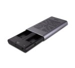 Lindy 43382 caja para disco duro externo Caja externa para unidad de estado sólido (SSD) Plata M.2