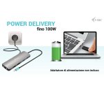 i-tec USB-C Metal Nano 2x Display Docking Station + Power Delivery 100 W