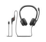 Logitech H390 USB Casque Avec fil Arceau Appels/Musique USB Type-C Noir