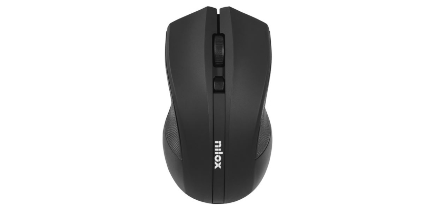 Nilox MOWI1001 mouse Ufficio Ambidestro RF Wireless Ottico 1600 DPI