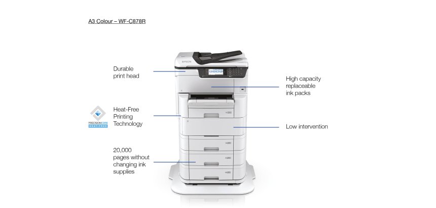 Epson WF-C878R/WF-C879R Printer Stand