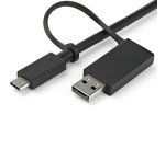 StarTech.com Station d'Accueil Universelle pour Ordinateur Portable, Station d'Accueil Hybride USB-C & USB-A, Dual 4K DP & HDMI, 60W PD, Mac / Windows / Chrome OS, 4x USB 5Gbps Hub, GbE