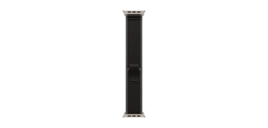 Apple MFT84ZM/A accessoire intelligent à porter sur soi Bande Noir, Charbon de bois Titane, Polyester, Spandex, Nylon