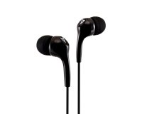 V7 Auriculares internos estéreo, ligeros, aislamiento de ruido para utilizar dentro del oído, 3,5 mm, negro