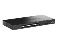 D-Link DGS-1530-28S/E commutateur réseau Géré L2 Noir