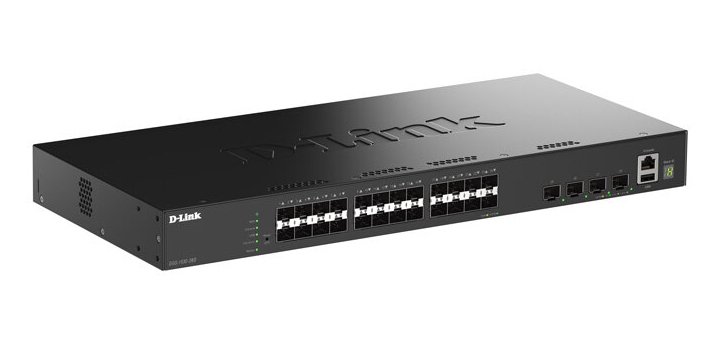 D-Link DGS-1530-28S/E commutateur réseau Géré L2 Noir