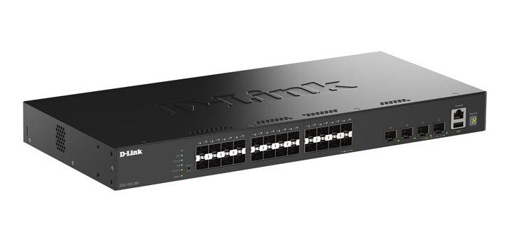 D-Link DGS-1530-28S/E commutateur réseau Géré L2 Noir
