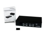 StarTech.com Commutateur KVM 4 ports VGA USB à montage en rack