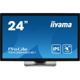 iiyama ProLite T2438MSC-B1 écran plat de PC 60,5 cm (23.8") 1920 x 1080 pixels Full HD LED Écran tactile Noir