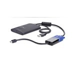StarTech.com Adaptateur de PC Portable pour Crash Cart, Console KVM USB/VGA/Mini DisplayPort, Transfert de Fichiers et Capture Vidéo, Conforme TAA
