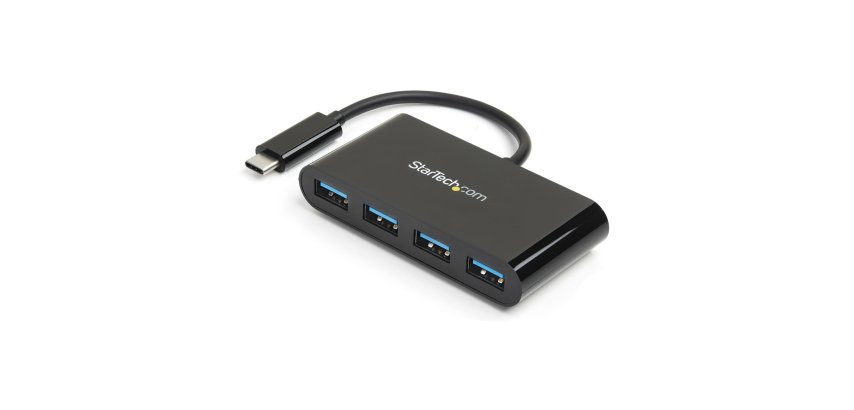 StarTech.com Hub USB-C à 4 ports alimenté par bus - USB-C vers 4x USB-A - USB 3.0 - 5Gbps