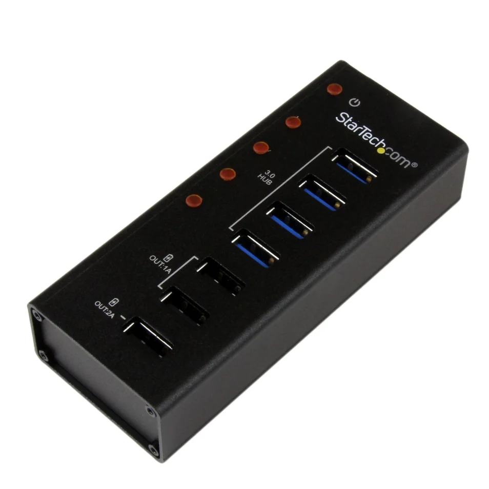 StarTech.com Hub USB 3.0 (5Gbps) Alimenté de 4 ports avec Station