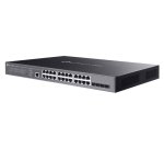TP-Link Omada SG3428XMPP commutateur réseau Géré L2+ Gigabit Ethernet (10/100/1000) Connexion Ethernet, supportant l'alimentation via ce port (PoE) 1U Noir