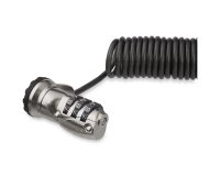 StarTech.com Cable de Seguridad con Combinación para Ordenador Portátil- con Cable Auto Enrrollable - Combinación de 3 Dígitos