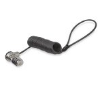 StarTech.com LTLOCK3DCOIL câble antivol Noir, Acier inoxydable 1,8 m