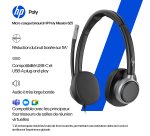 HP Poly Micro-casque filaire USB binaural Mission 625 (en vrac)