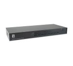 LevelOne KVM-3216 switch per keyboard-video-mouse (kvm) Montaggio rack Nero