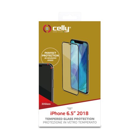 Celly 3D Glass Clear screen protector Apple 1 pc(s)