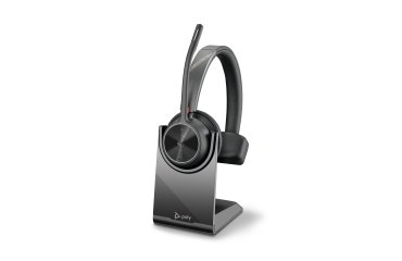 HP Poly Auriculares Voyager 4310-M USB-C con certificación para Microsoft Teams + llave BT700 + soporte de carga