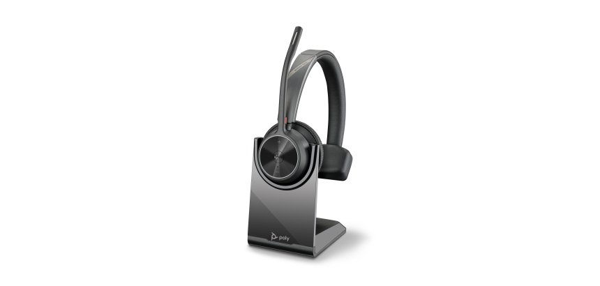 HP Poly Voyager 4310 Microsoft Teams Certified Headset + BT700 dongle + oplaadstatief