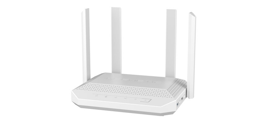 Keenetic Hero (KN-1012) Routeur multi-Gigabit Wi-Fi 6 maillé AX3000 avec un commutateur intelligent 4 ports Gigabit et 1 port 2.5 Gigabit, port combo SFP, ports USB 2.0 et 3.0
