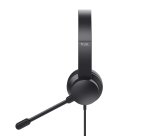 Trust HS-201 Casque Avec fil Arceau Bureau/Centre d'appels USB Type-A Noir