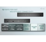 i-tec Universal 5x 4K/60Hz Display Docking Station + Power Delivery 100W