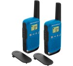 Walkie Talkie Motorola TALKABOUT T42 two-way radios 16 canales Negro, Azul
