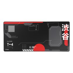 Trust GXT 759 XXL Tappetino per mouse per gioco da computer Nero, Grigio, Rosso, Bianco