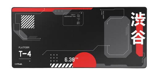 Trust GXT 759 XXL Gaming mouse pad Black, Red