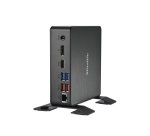 Shuttle XPC Nano PC NC40U5, Intel Core i5-1235U, 1x HDMI, 1x DP,1xUSB-C/DP, 6x USB3.2, 1x 2.5" bay, 2x M.2, 1x LAN, RAID, fonctionnement permanent 24/7, attaches VESA