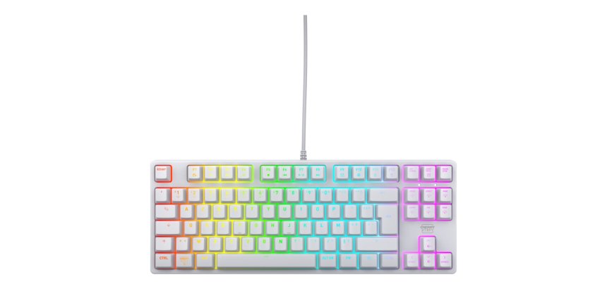 Clavier Cherry XTRFY K4V2 TKL - White