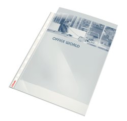 Pochette perforée Standard, A4, PP, transparent