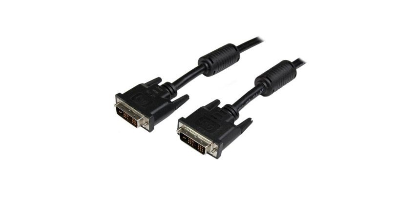 StarTech.com Câble DVI-D Single Link de 3 m - Cordon DVI vers DVI pour écran numérique - M/M - 1920x1200