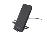 Celly WLFASTSTANDBK cargador de dispositivo móvil Smartphone Negro CC Cargador inalámbrico Interior