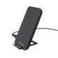 Celly WLFASTSTANDBK cargador de dispositivo móvil Smartphone Negro CC Cargador inalámbrico Interior
