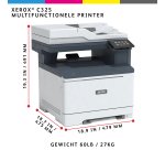 Xerox C325 A4 33 ppm draadloze dubbelzijdige printer PS3 PCL5e/6 2 laden totaal 251 vel