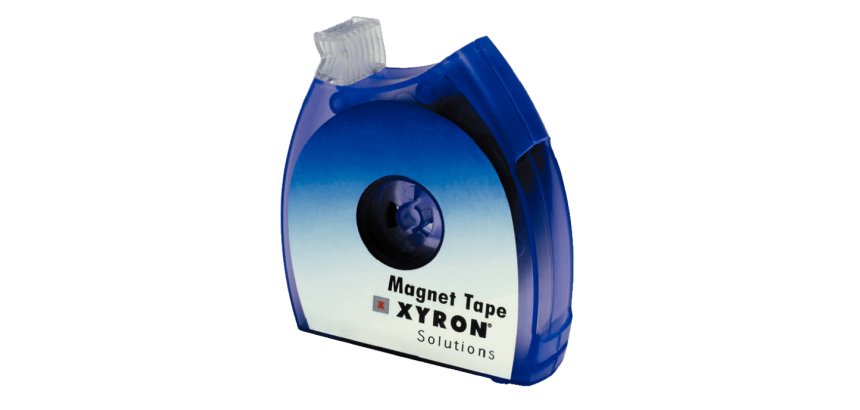 Bande magnétique xyron adhésive 19mmx7m