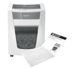 Destructeur de documents IQ Office Pro P-4, coupe croisée, 4x40mm, 20 feuilles, 30 litres, 80060000